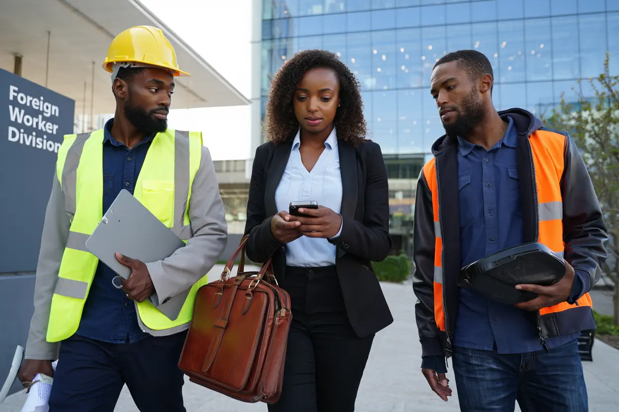 Catégories spéciales travailleurs étrangers France