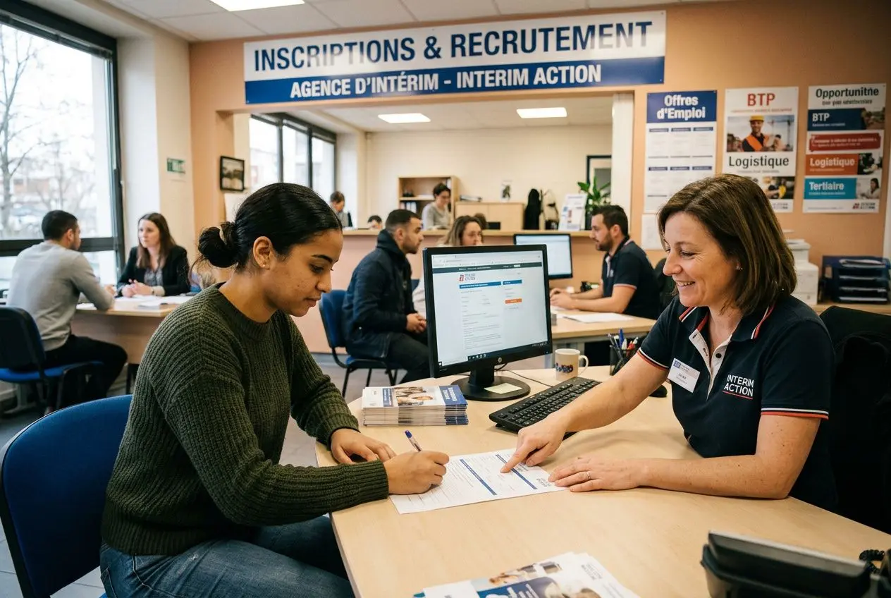 Documents pour s'inscrire en agence d'intérim