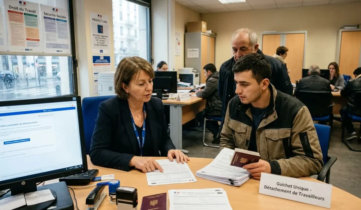 Dossier administratif détachement de travailleurs